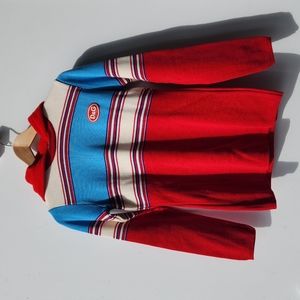 Vintage Dolce and Gabanna Hooded Striped Sweater
